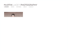 Tablet Screenshot of martinlaceyphotography.com